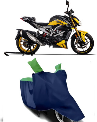 BbcMart Waterproof Two Wheeler Cover for TVS(Apache RTR 310 BS6, Green)