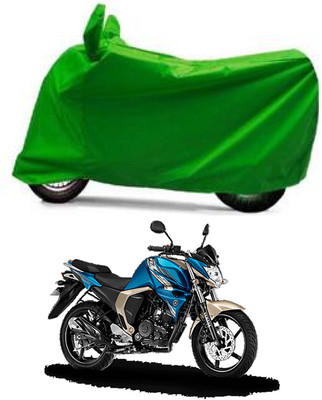Furious3D Two Wheeler Cover for Yamaha(FZ-FI, Green)