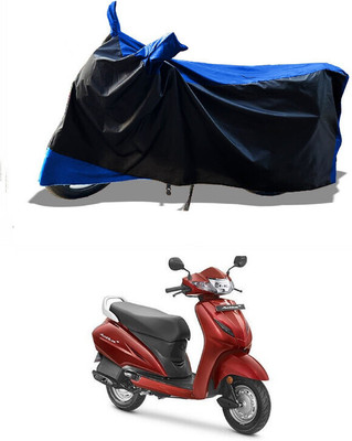 DeepShakshi AUTOMOTIVE Waterproof Two Wheeler Cover for Honda(Activa 4G, Blue)