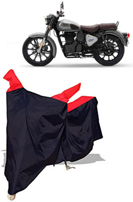Amexride Two Wheeler Cover for Royal Enfield(Classic Gunmetal, Black)