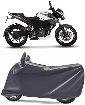 V VINTON Two Wheeler Cover for Bajaj(Pulsar NS200, Grey)