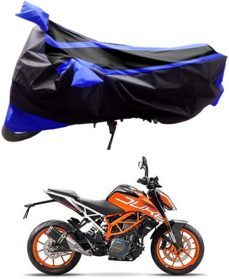 Ascension Two Wheeler Cover for KTM(390 Duke, Black, Blue)