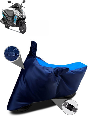 DeepShakshi AUTOMOTIVE Two Wheeler Cover for Honda(Dio, Blue, Black)