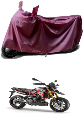 THE REAL ARV Waterproof Two Wheeler Cover for Aprilia(Dorsoduro 900, Maroon)