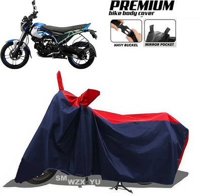smwzxyu Waterproof Two Wheeler Cover for Bajaj(Freedom, Red, Blue)