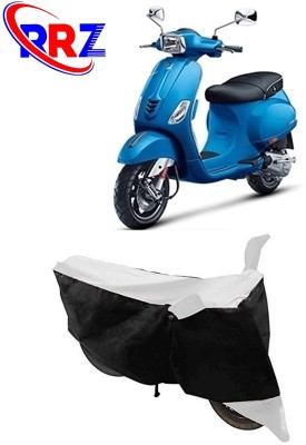 RRZ Waterproof Two Wheeler Cover for Vespa(Vespa SXL, Black, White)