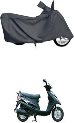 RAAMKM Two Wheeler Cover for Hero, Honda, Bajaj, Ather, TVS, Yamaha(Electric NYX HS500 ER BS6, Grey)