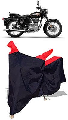 Amexride Two Wheeler Cover for Royal Enfield(350, Black)