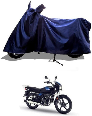 AASHTIK MART Two Wheeler Cover for Hero(MotoCorp Splendor Plus, Blue)