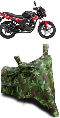 ATBROTHERS Waterproof Two Wheeler Cover for Yamaha(SZ-RR V BS6, Multicolor, Green)