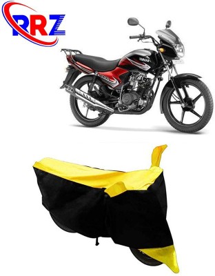 RRZ Waterproof Two Wheeler Cover for Yamaha(YBR 110, Black, Yellow)