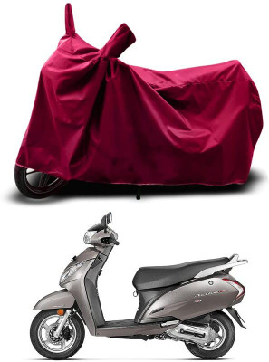 KEDIT Two Wheeler Cover for Honda(Activa 6G, Maroon)