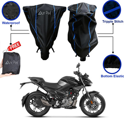 Y3H Two Wheeler Cover for Hero(Xtreme 160 R, Black)