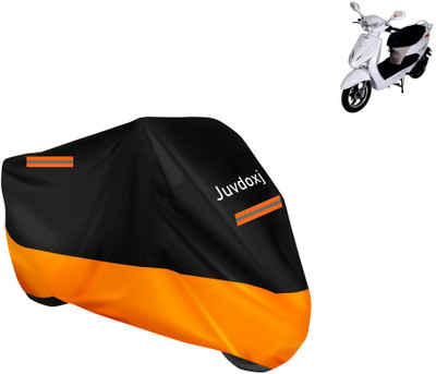 Juvdoxj Waterproof Two Wheeler Cover for Bajaj(Fusion, Orange)
