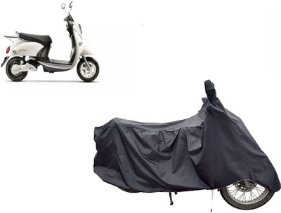 Anlopeproducts Waterproof Two Wheeler Cover for Evolet(Pony BS6, Grey)