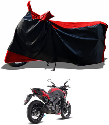 DeepShakshi AUTOMOTIVE Waterproof Two Wheeler Cover for Bajaj(Dominar 250, Red)