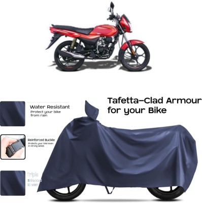 WMIZEXA Two Wheeler Cover for Bajaj(Platina 110, Blue)