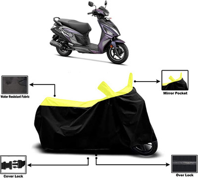 Amexride Two Wheeler Cover for Hero(Motocorp Maestro Electric, Yellow)