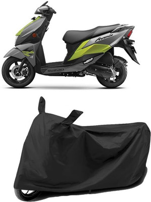 KEDIT Two Wheeler Cover for Suzuki(Avenis 125, Black)