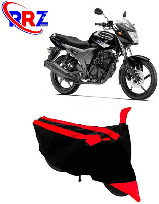 DeepShakshi AUTOMOTIVE Waterproof Two Wheeler Cover for Yamaha(SZ-S, Black, Red)
