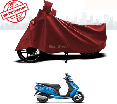 APNEK Waterproof Two Wheeler Cover for Hero(Maestro, Brown)