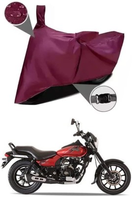 KEDIT Two Wheeler Cover for Bajaj(Avenger 180 Street, Maroon)