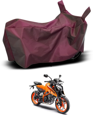 CODOKI Waterproof Two Wheeler Cover for KTM(Duke 390, Maroon)