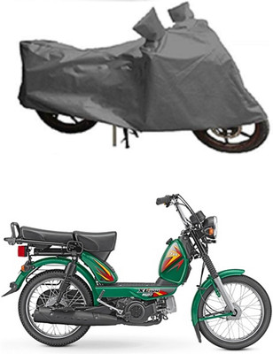 Mdstar Waterproof Two Wheeler Cover for TVS(XL 100 Heavy Duty, Grey)