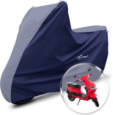 Neodrift Two Wheeler Cover for Hero(Electric Atria, Grey, Blue)