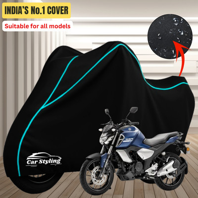 Car Styling Waterproof Two Wheeler Cover for Yamaha(FZ, Maroon)