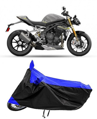 MMSSTAR Two Wheeler Cover for Triumph(Speed Triple, Blue)