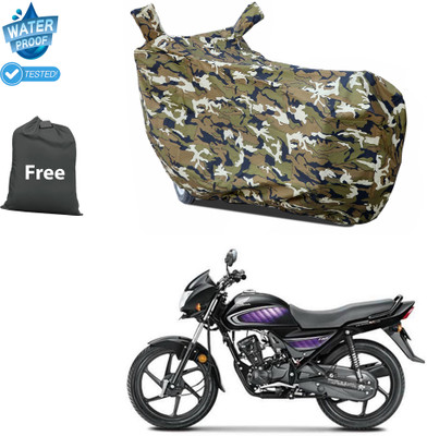 PAGORA Waterproof Two Wheeler Cover for Honda(Dream Neo, Yellow)