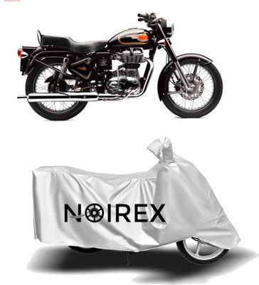 NOIREX Two Wheeler Cover for Royal Enfield(Bullet 500, Silver)