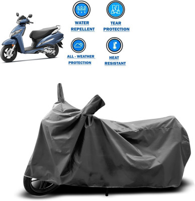 CODOKI Waterproof Two Wheeler Cover for Honda(Activa 125, Grey)