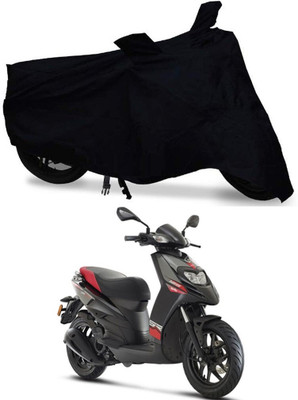 HYBRIDS COLLECTION Two Wheeler Cover for Aprilia(SR 125, Black)
