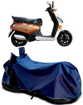KEDIT Two Wheeler Cover for Mahindra(Gusto 125, Blue)