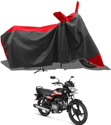 KEDIT Two Wheeler Cover for Hero(HF Deluxe BS6, Red)