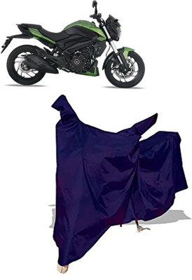 Amexride Two Wheeler Cover for Bajaj(Dominar 400, Blue)