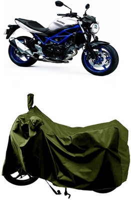 SUGASHRI Waterproof Two Wheeler Cover for Suzuki(SV650, Green)