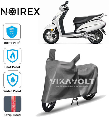 NOIREX Two Wheeler Cover for Honda(Activa 4G, Grey)