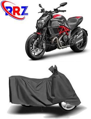 RRZ Waterproof Two Wheeler Cover for Ducati(Diavel, Grey)