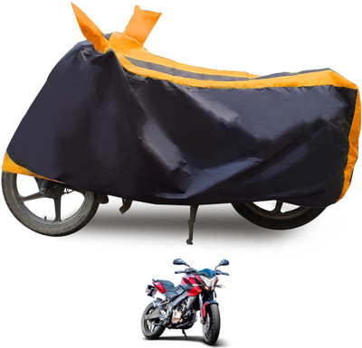 Euro Care Waterproof Two Wheeler Cover for Bajaj(Pulsar 200 NS DTS-i, Orange)