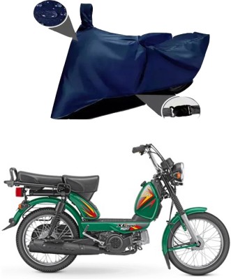 EGAL Waterproof Two Wheeler Cover for TVS(XL 100 Heavy Duty, Blue)