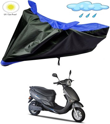 Ascension Two Wheeler Cover for Avon(E Star, Black, Blue)