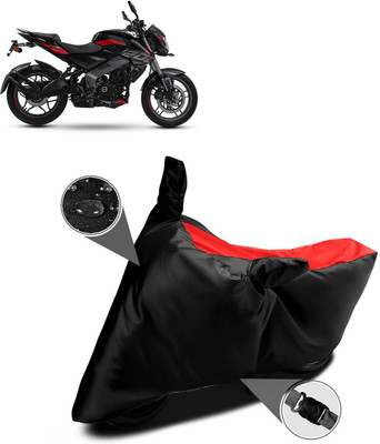 CODOKI Waterproof Two Wheeler Cover for Bajaj(Pulsar NS200, Red)