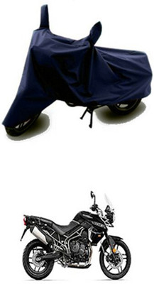 MMSSTAR Waterproof Two Wheeler Cover for Triumph(Blue)
