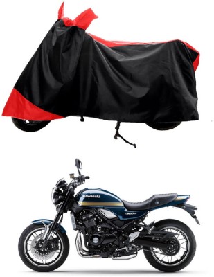 GROFATIK Two Wheeler Cover for Kawasaki(Z900RS, Red)