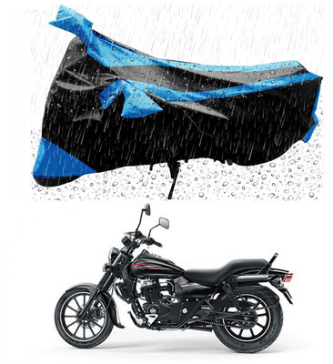 THE REAL ARV Two Wheeler Cover for Bajaj(Avenger 400, Blue, Black)