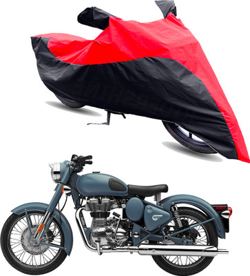 Motodreka Two Wheeler Cover for Royal Enfield(Squadron Blue, Red, Black)
