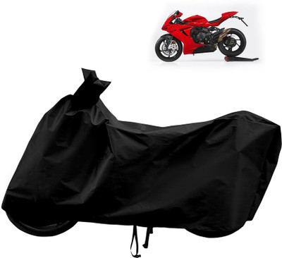 Horseyaart Waterproof Two Wheeler Cover for MV Agusta(F3, Black)